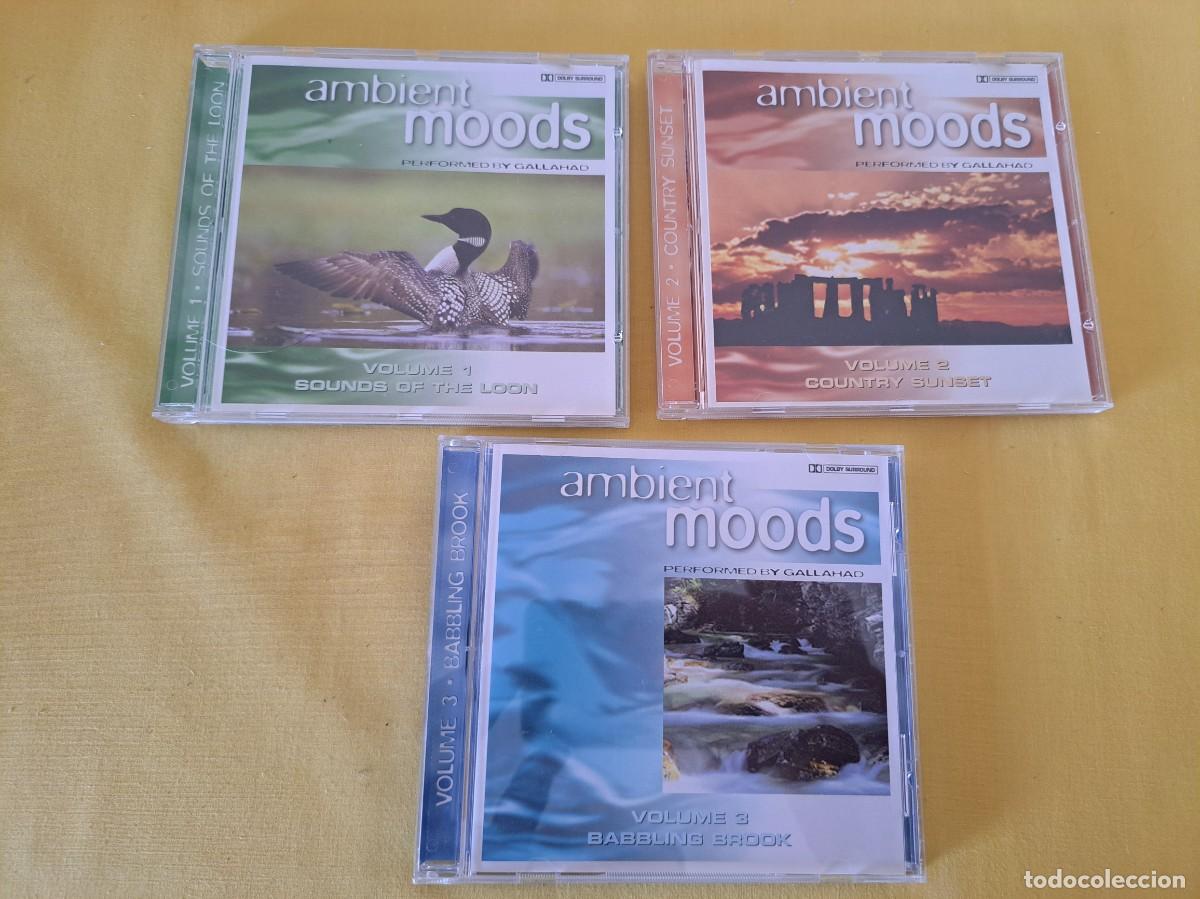 CDs de m&uacute;sica: AMBIENT MOODS PERFORMED BY GALLAHAD - (3 CDS) - CD - Foto 2