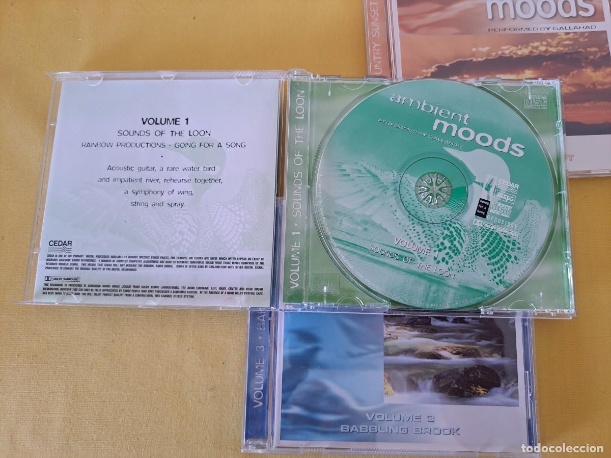 CDs de m&uacute;sica: AMBIENT MOODS PERFORMED BY GALLAHAD - (3 CDS) - CD - Foto 3
