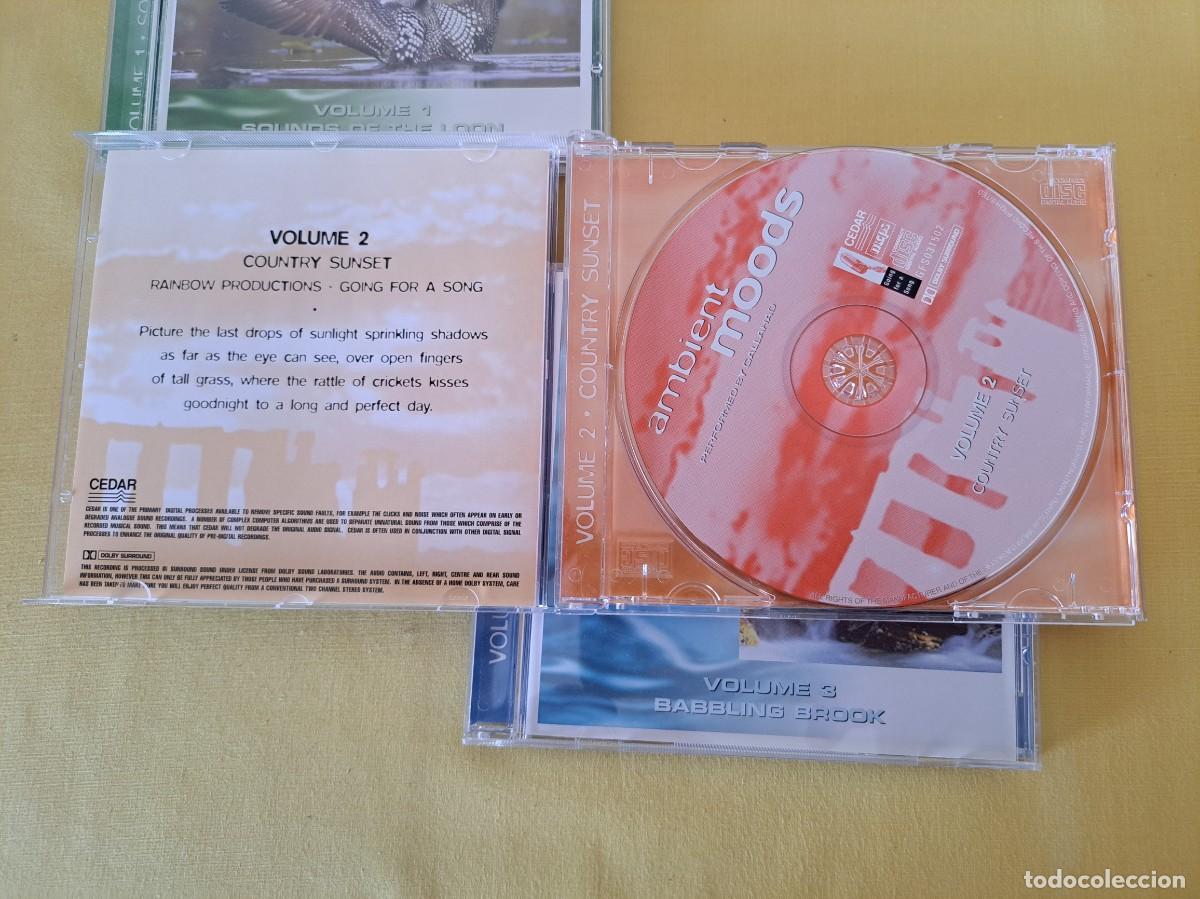CDs de m&uacute;sica: AMBIENT MOODS PERFORMED BY GALLAHAD - (3 CDS) - CD - Foto 4