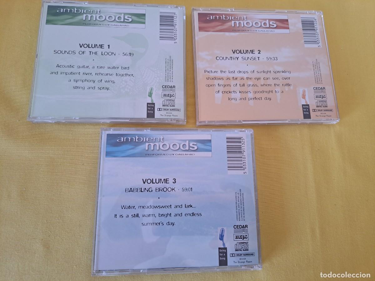 CDs de m&uacute;sica: AMBIENT MOODS PERFORMED BY GALLAHAD - (3 CDS) - CD - Foto 6