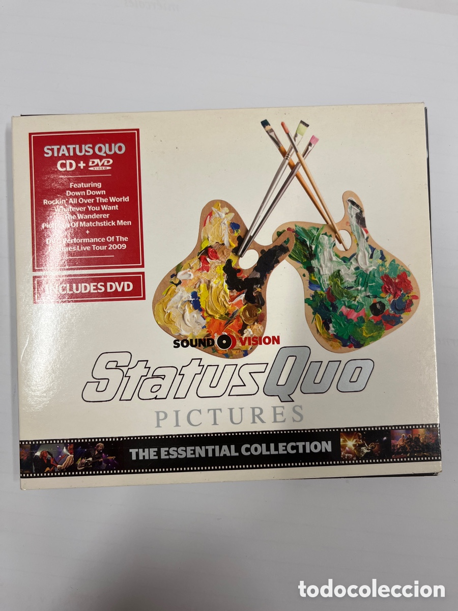 CDs de m&uacute;sica: STATUS QUO CD + DVD PICTURES - Foto 1