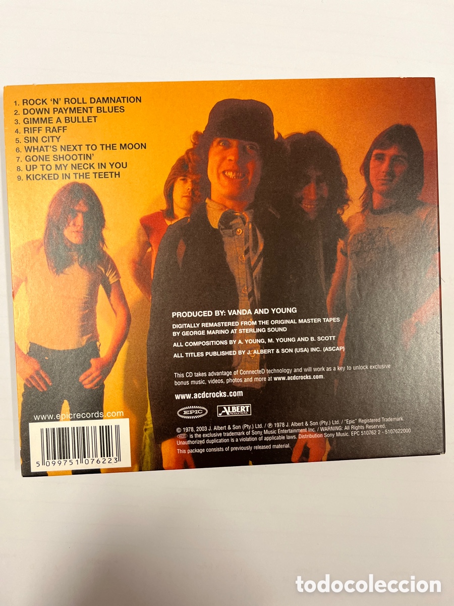 CDs de m&uacute;sica: AC/DC - Powerage. CD - Foto 2