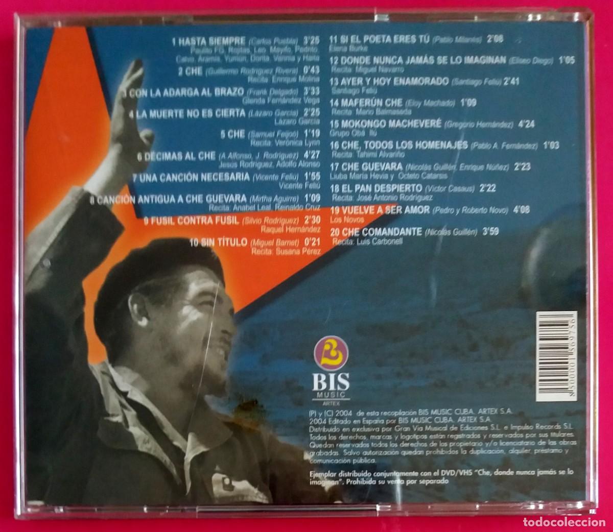 CDs de m&uacute;sica: VV. AA. . Che. Hasta la victoria siempre - Foto 2