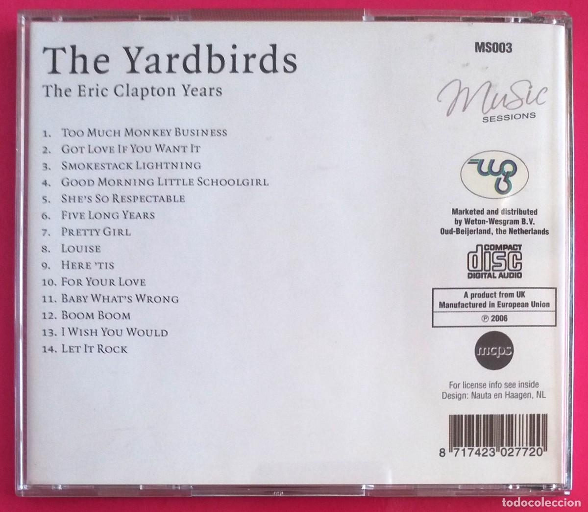 CDs de m&uacute;sica: The Yardbirds . The Eric Clapton Years - Foto 2