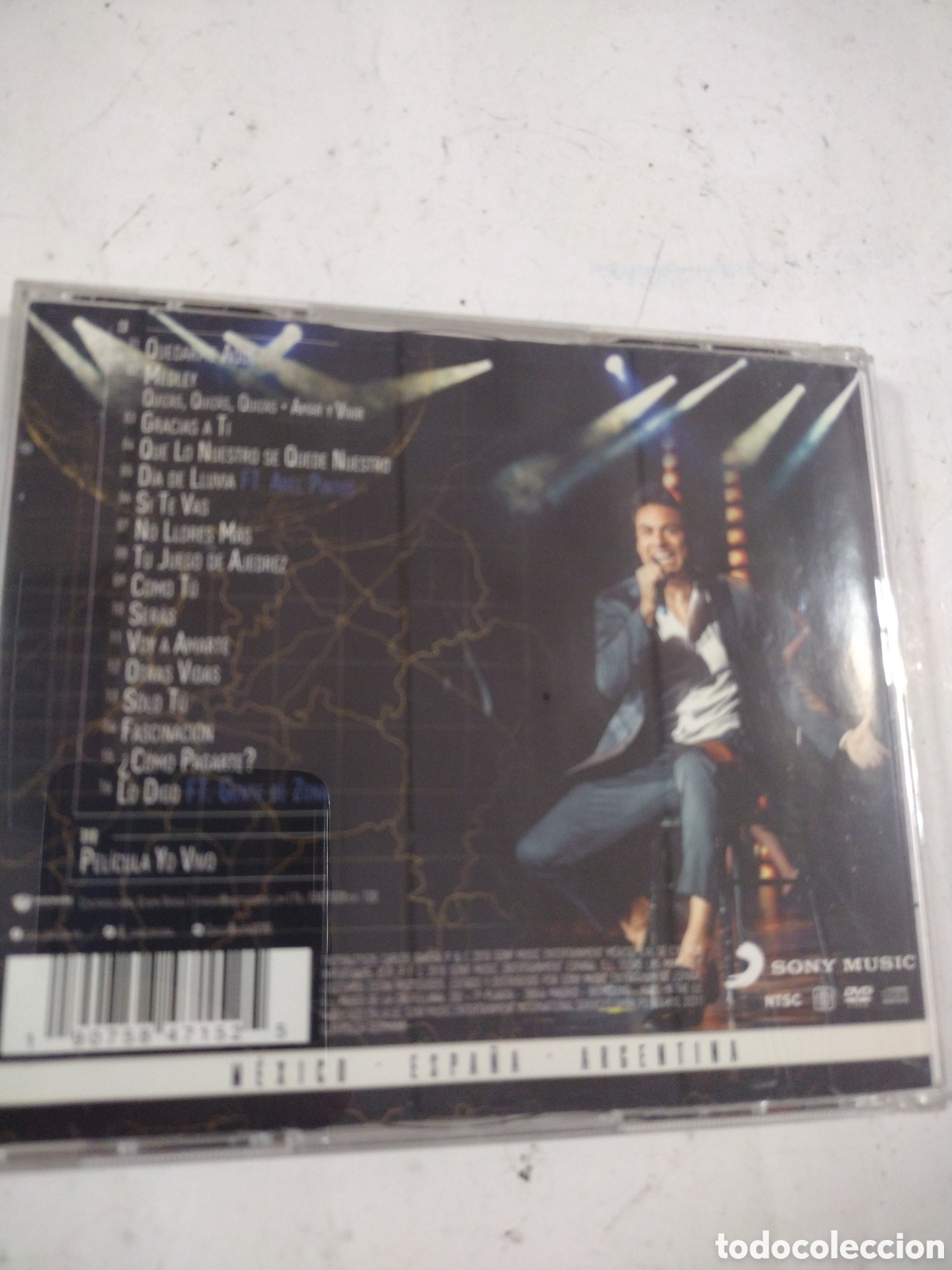 CDs de m&uacute;sica: Carlos Rivera Yo Vivo. CD+DVD - Foto 2