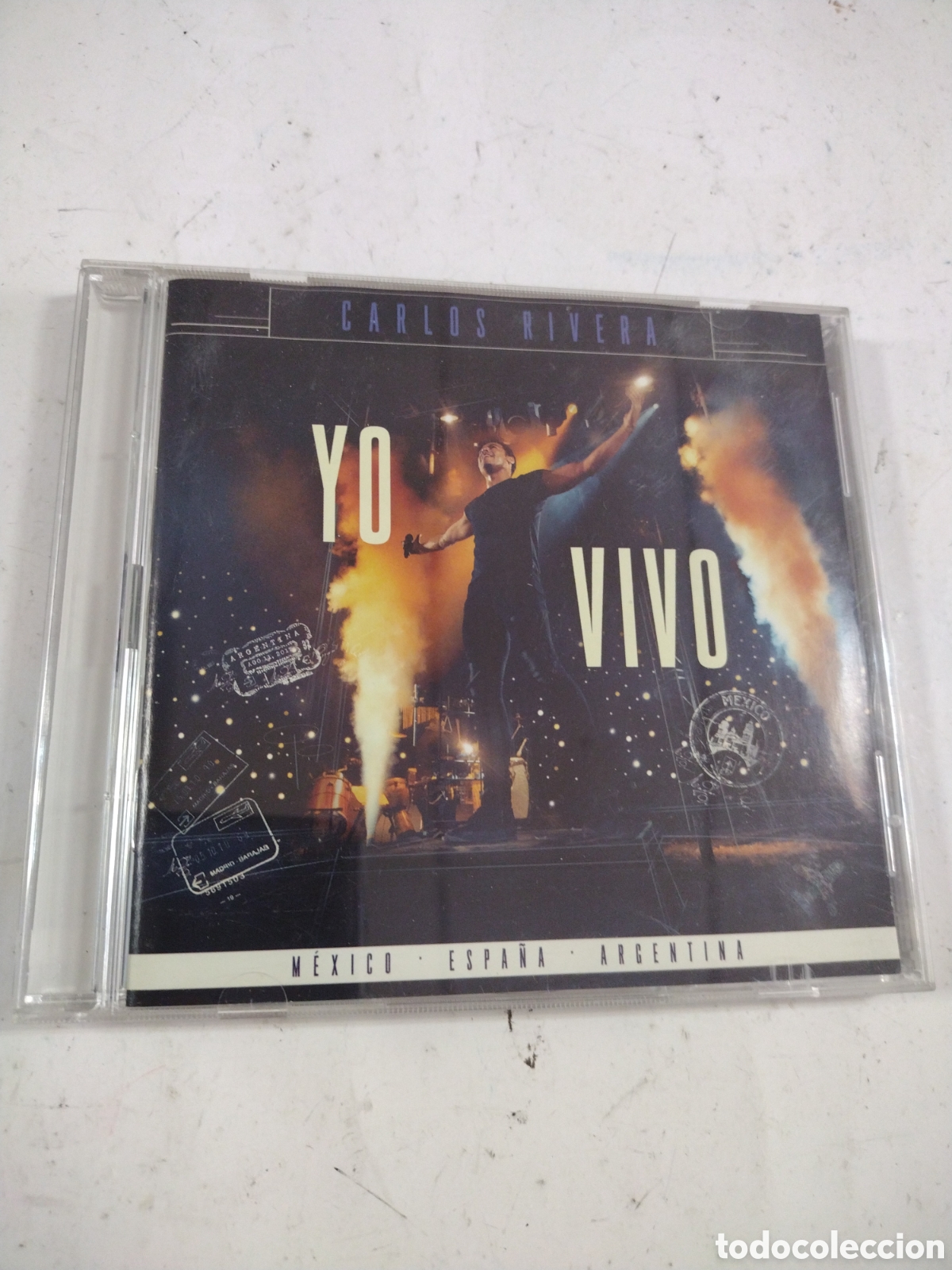 CDs de m&uacute;sica: Carlos Rivera Yo Vivo. CD+DVD - Foto 1