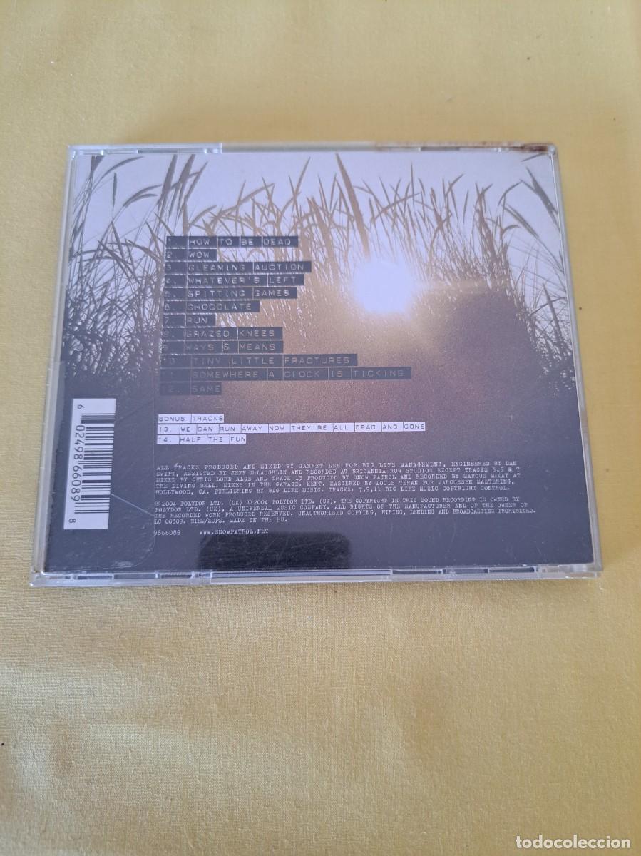 CDs de m&uacute;sica: SNOW PATROL - FINAL STRAW - POLYDOR RECORDS 2004 - CD - Foto 3