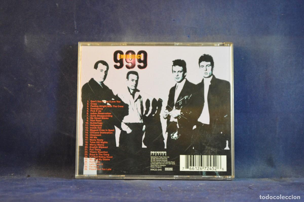 CDs de m&uacute;sica: 999 EMERGENCY - CD - Foto 2