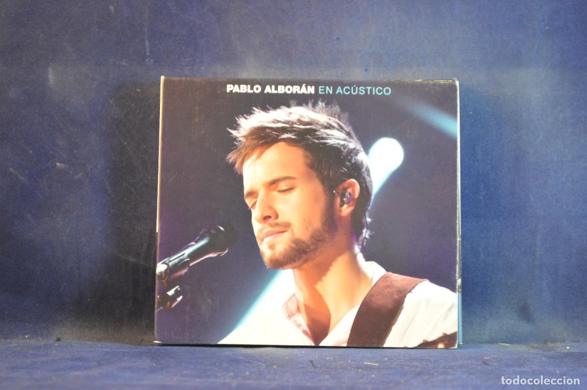 CDs de m&uacute;sica: PABLO ALBOR&Aacute;N &ndash; EN AC&Uacute;STICO - CD + DVD - Foto 1
