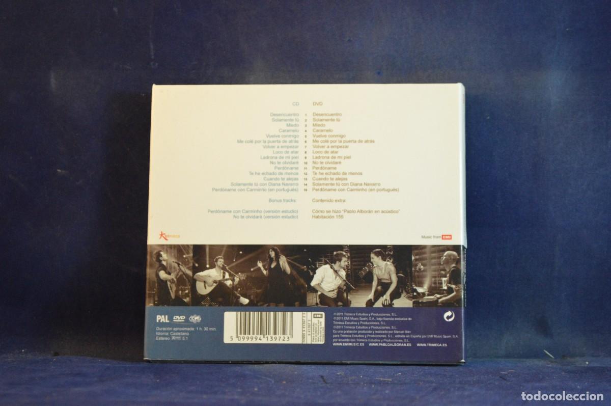 CDs de m&uacute;sica: PABLO ALBOR&Aacute;N &ndash; EN AC&Uacute;STICO - CD + DVD - Foto 2