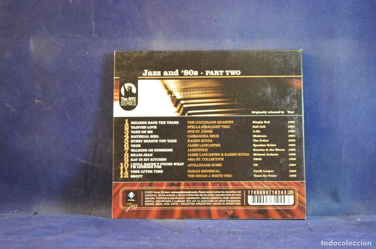 CDs de m&uacute;sica: VARIOUS &ndash; JAZZ AND 80S - PART TWO - CD - Foto 2