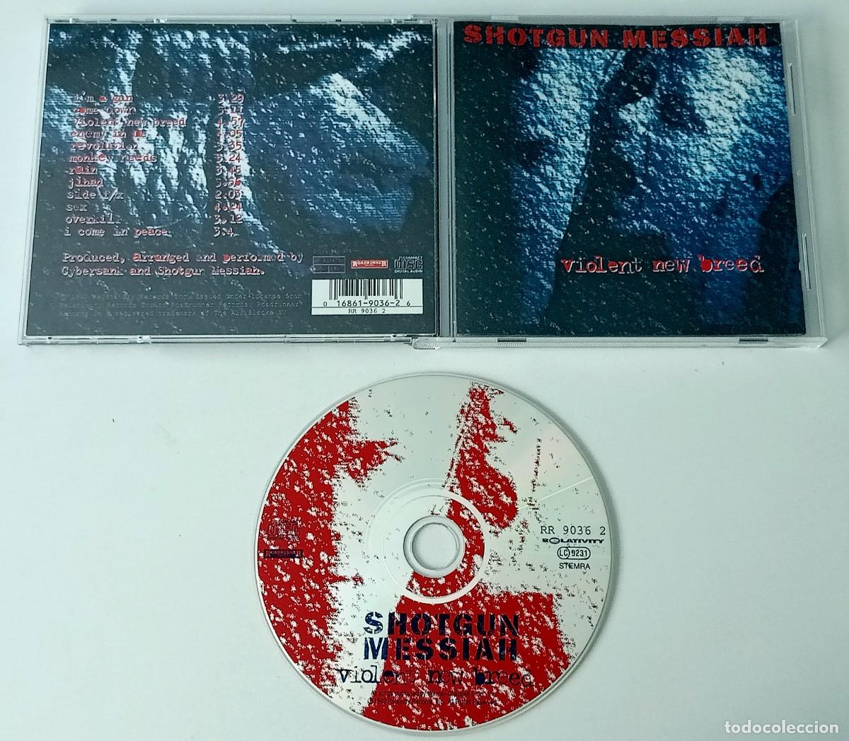 CDs de m&uacute;sica: CD SHOTGUN MESSIAH - VIOLENT NEW BREED - Foto 2