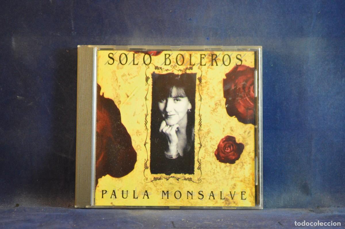 CDs de m&uacute;sica: PAULA MONSALVE &ndash; SOLOS BOLEROS - CD - Foto 1