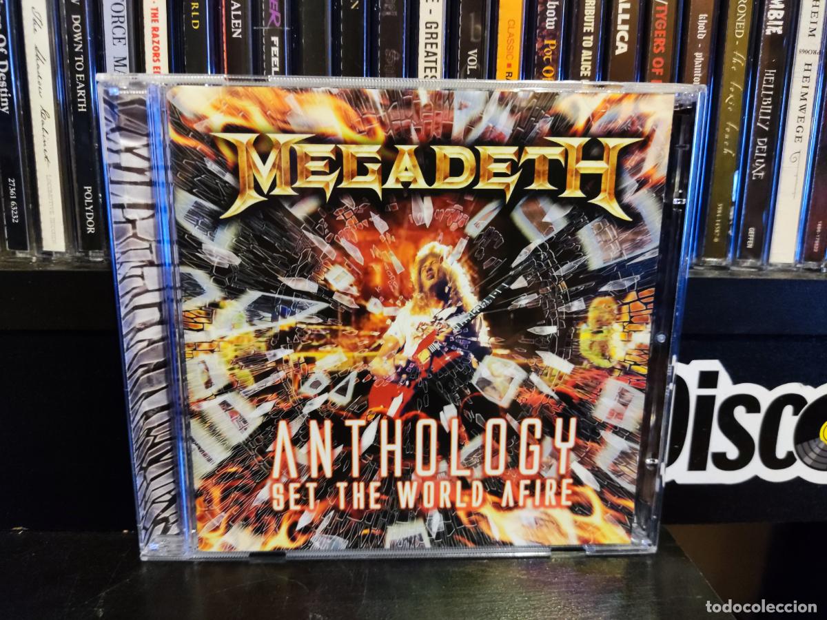 CDs de m&uacute;sica: MEGADETH - ANTHOLOGY: SET THE WORLD ON FIRE - 2 CD - Foto 1