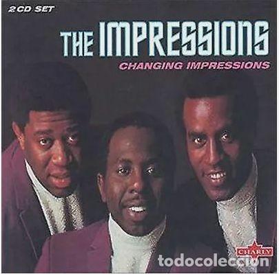 CDs de m&uacute;sica: THE IMPRESSIONS CHANGING IMPRESSIONS 2 CD - Foto 1