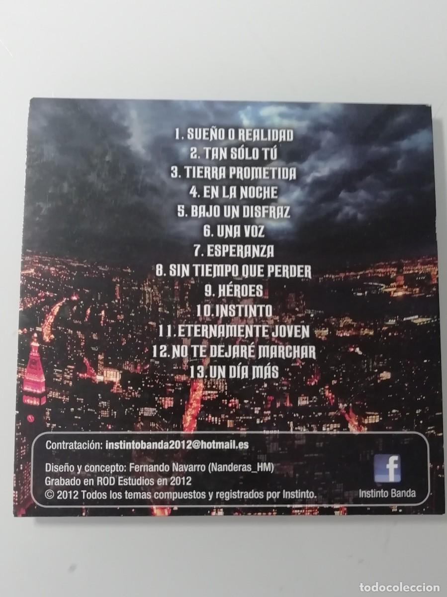CDs de m&uacute;sica: CD - INSTINTO - BANDA HARD ROCK- 2012- 13 TEMAS- - Foto 2