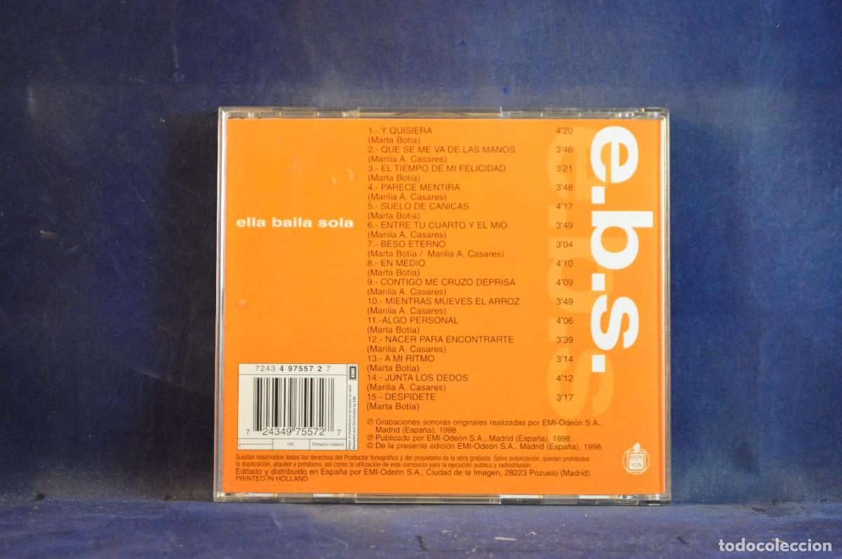 CDs de m&uacute;sica: ELLA BAILA SOLA &ndash; E.B.S. - CD - Foto 2