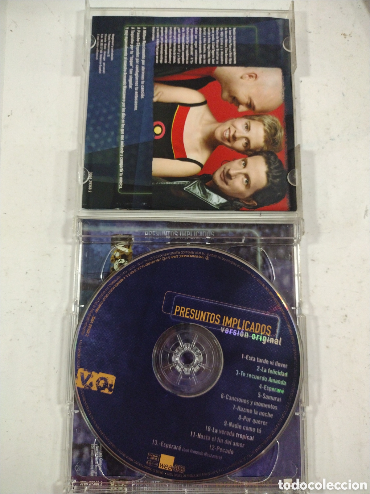 CDs de m&uacute;sica: PRESUNTOS IMPLICADOS VERSION ORIGINAL. CD. - Foto 3