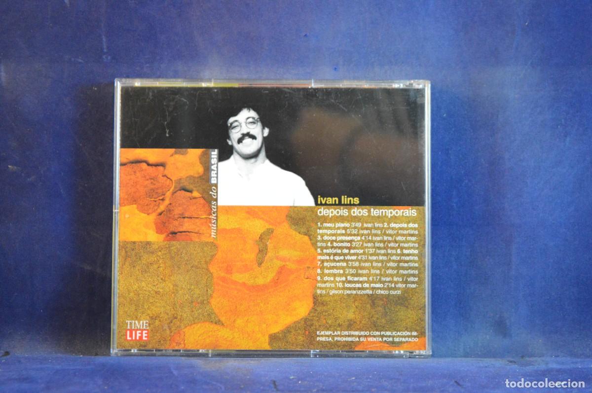 CDs de m&uacute;sica: IVAN LINS &ndash; DEPOIS DOS TEMPORAIS - CD - Foto 2