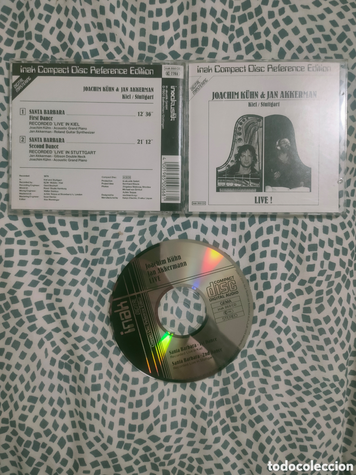 CDs de m&uacute;sica: Kuhn/akkerman - live Kiel stuttgart cd - Foto 1