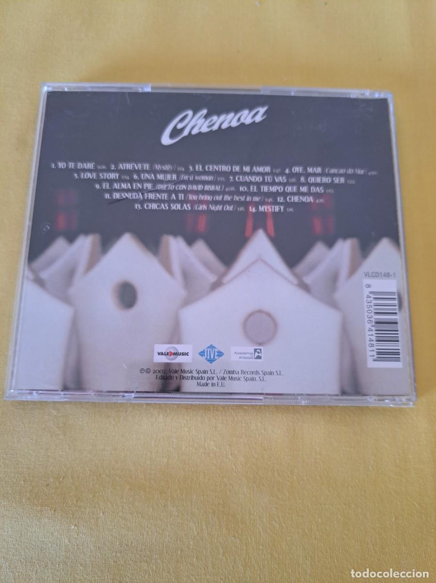 CDs de m&uacute;sica: CHENOA - CHENOA - ZOMBA RECORDS 2002 - CD - Foto 3
