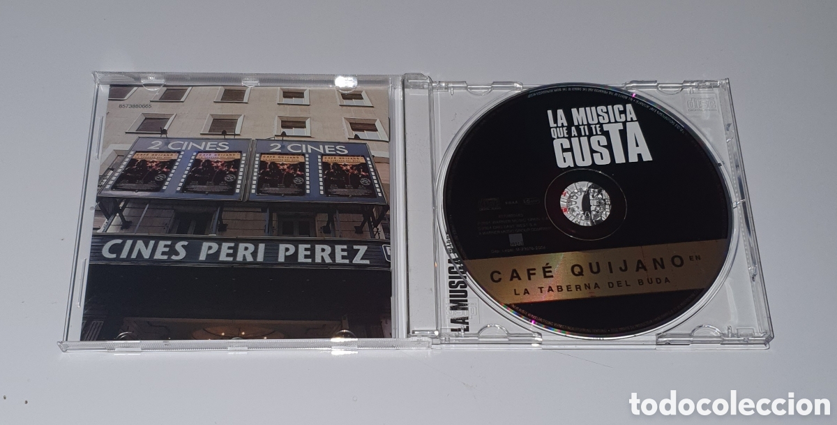 CDs de m&uacute;sica: CAF&Eacute; QUIJANO / CD 2004 / LA TABERNA DEL BUDA - Foto 2