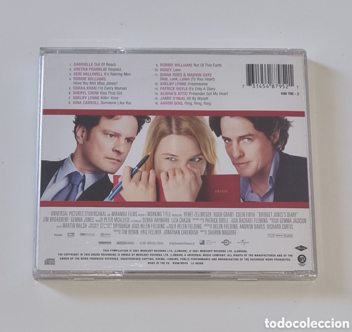 CDs de m&uacute;sica: BANDA SONORA ORIGINAL / CD / BRIDGET JONESS DIARY - Foto 3