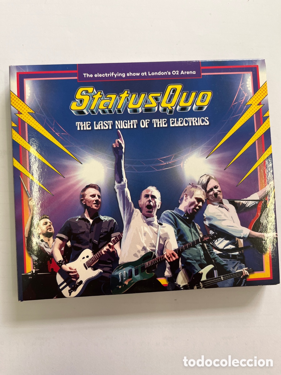 CDs de m&uacute;sica: STATUS QUO. 2 CD The Last Night Electrics. 2017 - Foto 1