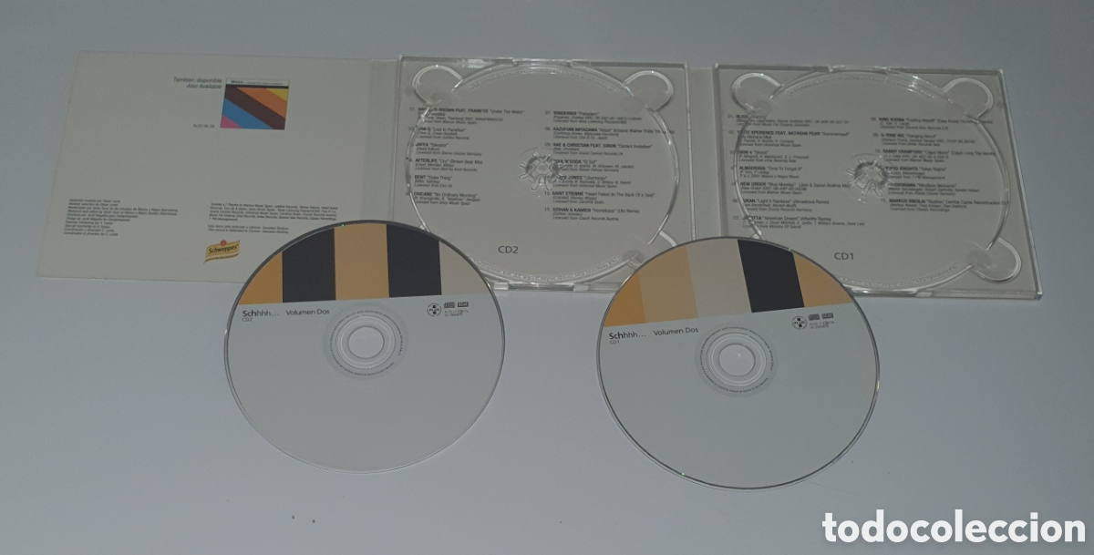 CDs de m&uacute;sica: VARIOS / 2CD 2001 / SCHHH... VOLUMEN 2 - Foto 2