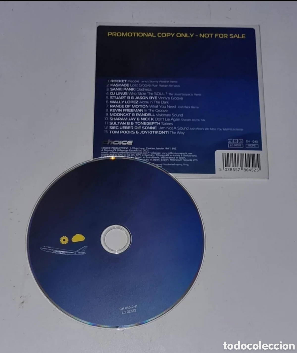 CDs de m&uacute;sica: DIDIER SINCLAIR / CD 2002 / TRAVEL TRACKS - Foto 2