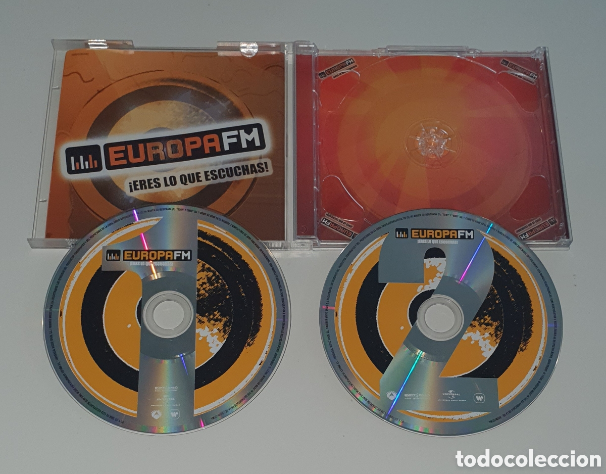 CDs de m&uacute;sica: VARIOS / 2CD / EUROPA FM - ERES LO QUE ESCUCHAS - Foto 2