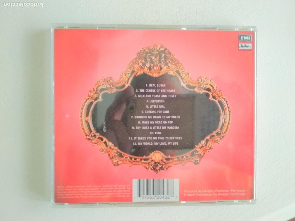 CDs de m&uacute;sica: roxette room service 2001 - Foto 5