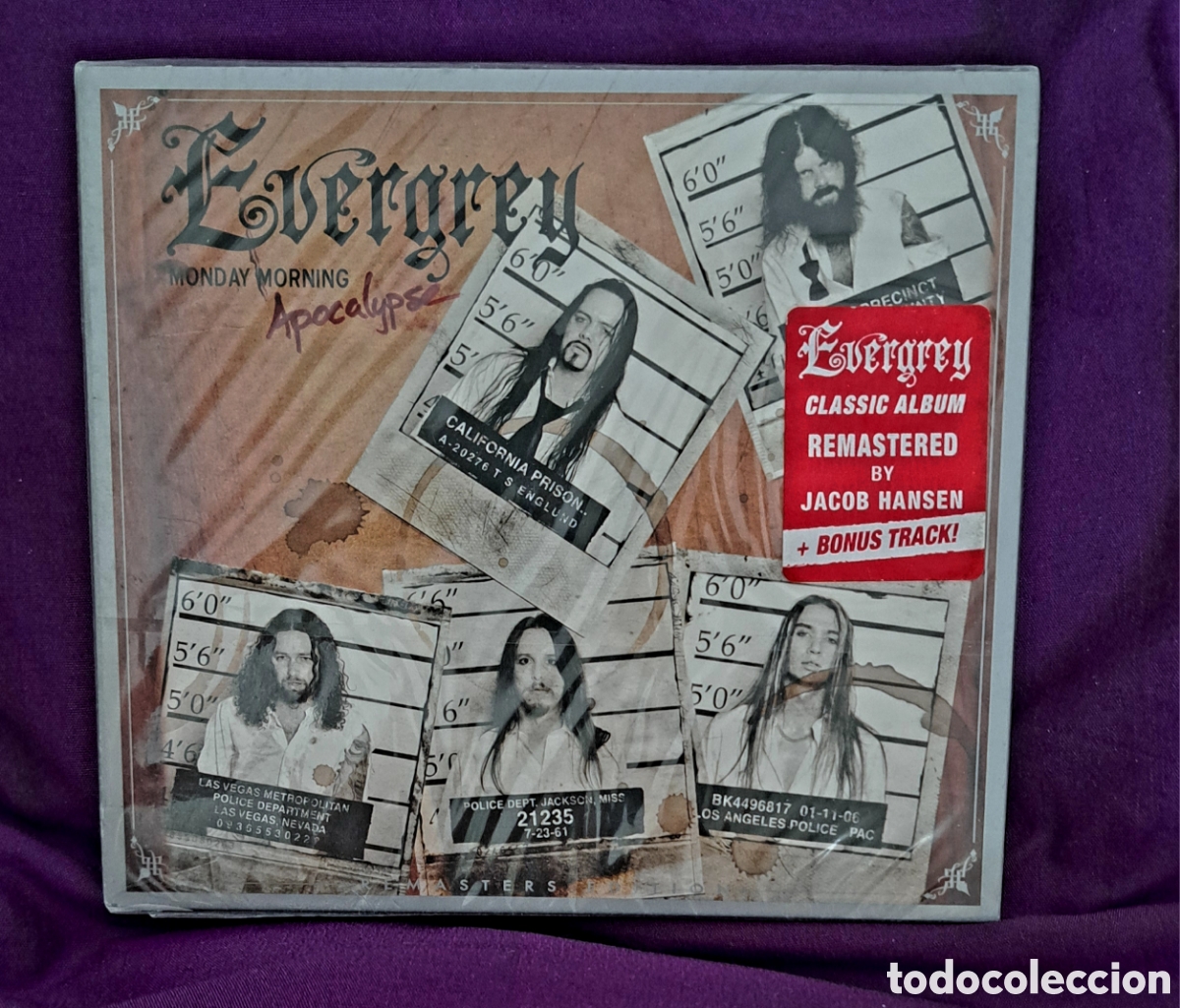 CDs de m&uacute;sica: EVERGREY MONDAY MORNING - Foto 1
