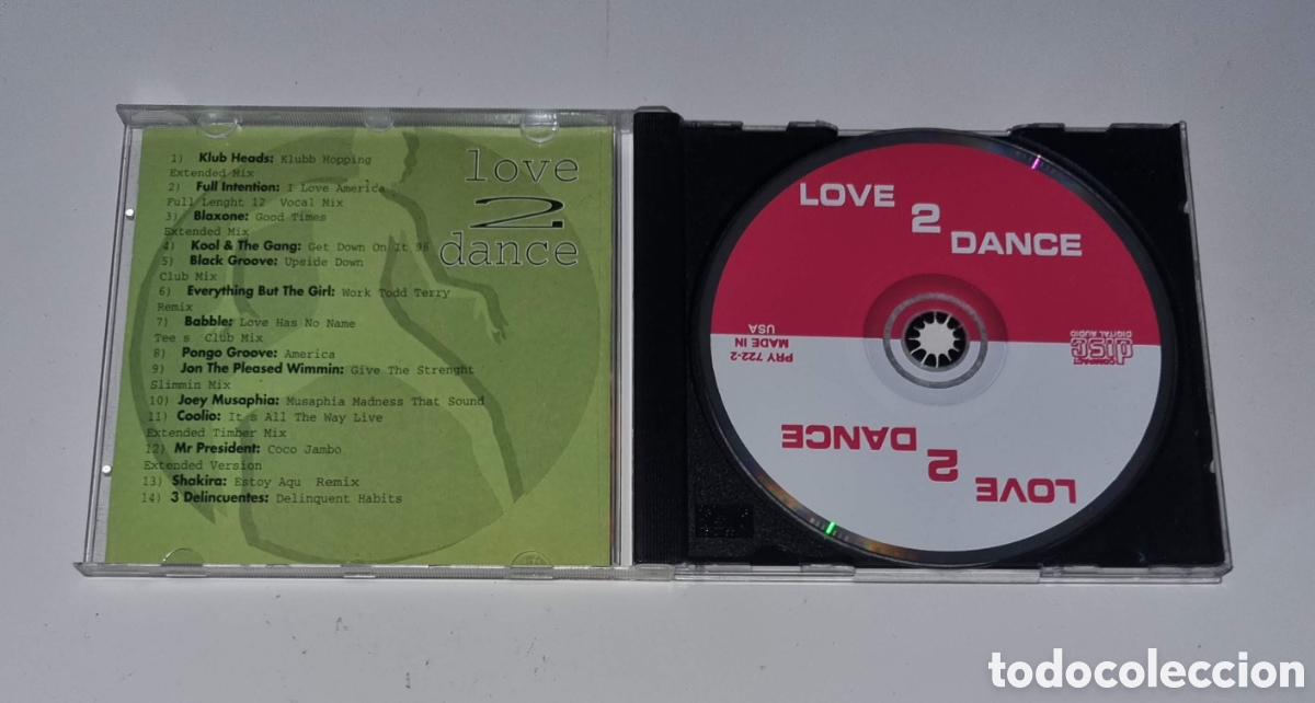 CDs de m&uacute;sica: RECOPILATORIO / CD / LOVE 2 DANCE - Foto 2