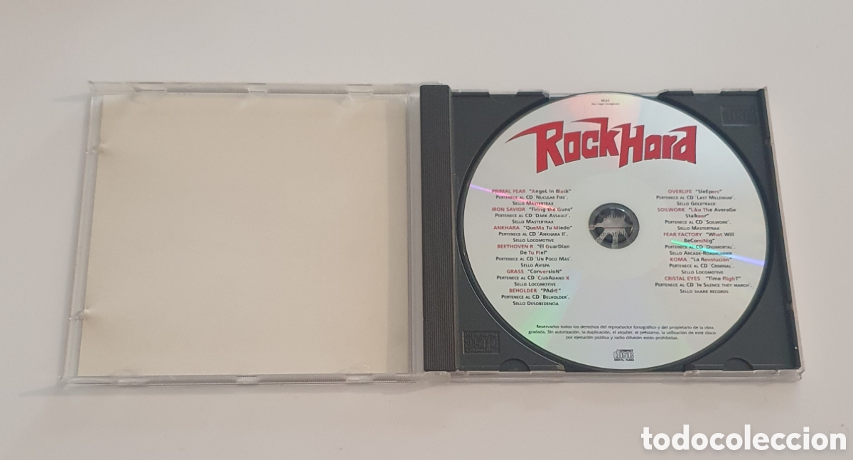 CDs de m&uacute;sica: VARIOS / CD / ROCK HARD - Foto 2