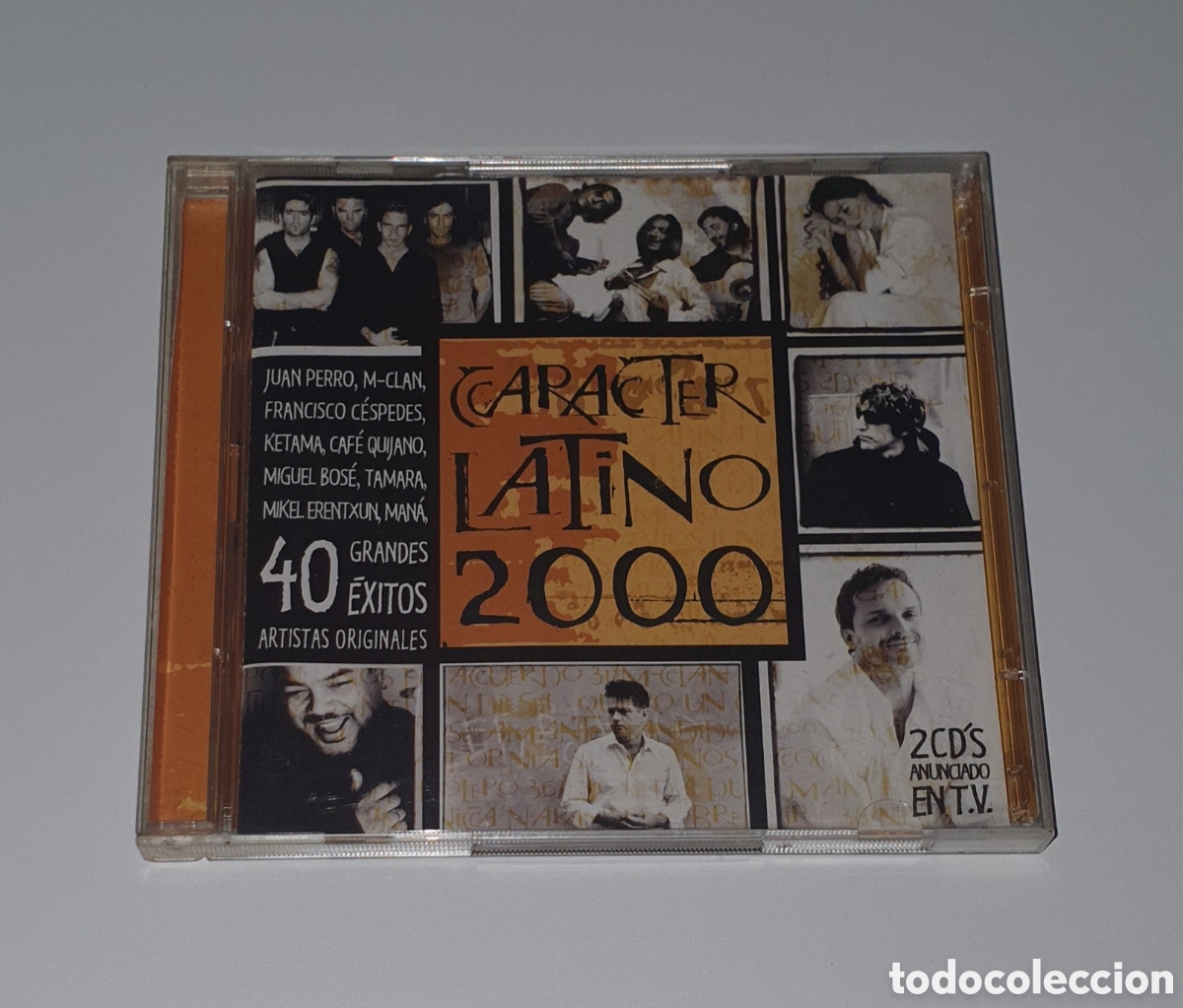 CDs de m&uacute;sica: VARIOS / 2CD 2000 / CAR&Aacute;CTER LATINO 2000 - Foto 1