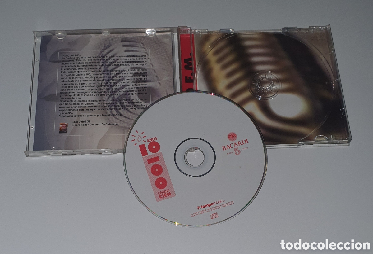 CDs de m&uacute;sica: VARIOS / CD / CADENA 100 - 10 A&Ntilde;OS - Foto 2