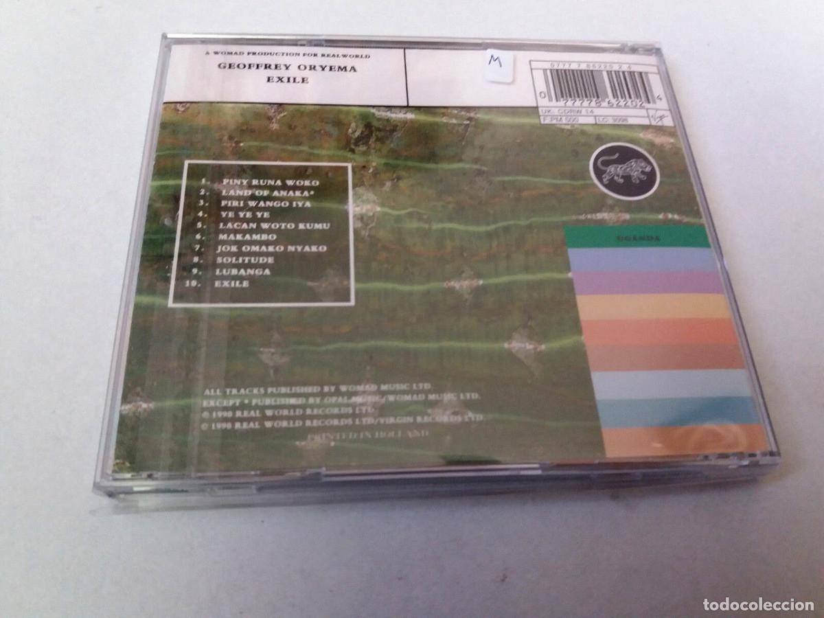 CDs de m&uacute;sica: GEOFFREY ORYEMA &rdquo;EXILE&rdquo; CD 10 TRACKS - Foto 2
