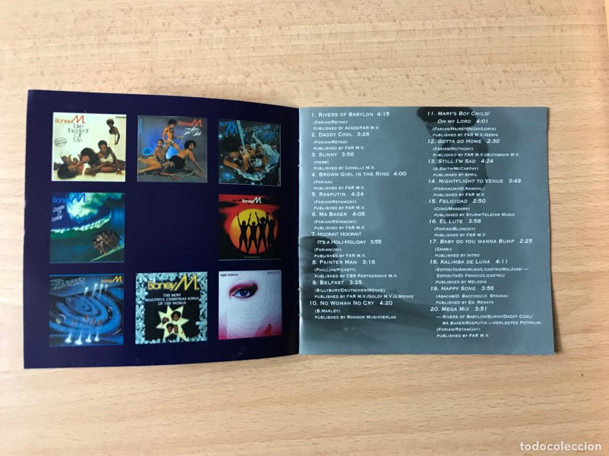 CDs de m&uacute;sica: BONEY M. - CD - GOLD - 20 SUPER HITS - Foto 5