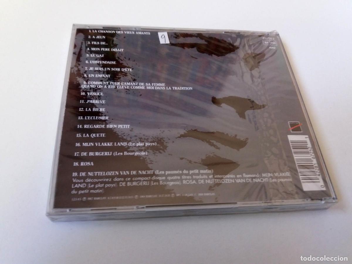 CDs de m&uacute;sica: JACQUES BREL &rdquo;JARRIVE&rdquo; CD 19 TRACKS PRECINTADO SEALED - Foto 2