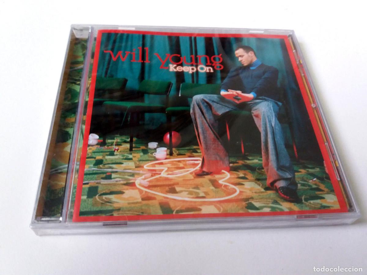 CDs de m&uacute;sica: WILL YOUNG &rdquo;KEEP ON&rdquo; CD 13 TRACKS PRECINTADO SEALED - Foto 1