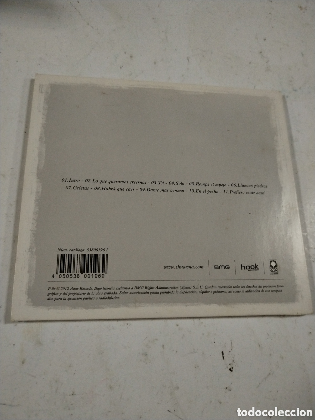 CDs de m&uacute;sica: SHUARMA. GRIETAS. CD - Foto 3