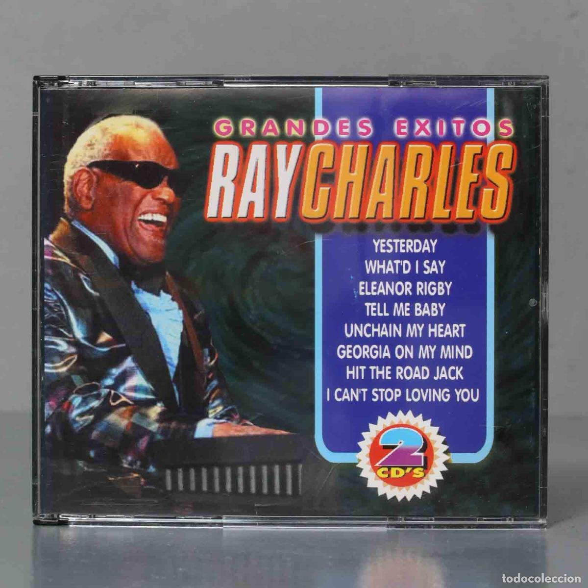 CDs de m&uacute;sica: CD. GRANDES EXITOS. RAY CHARLES - Foto 1