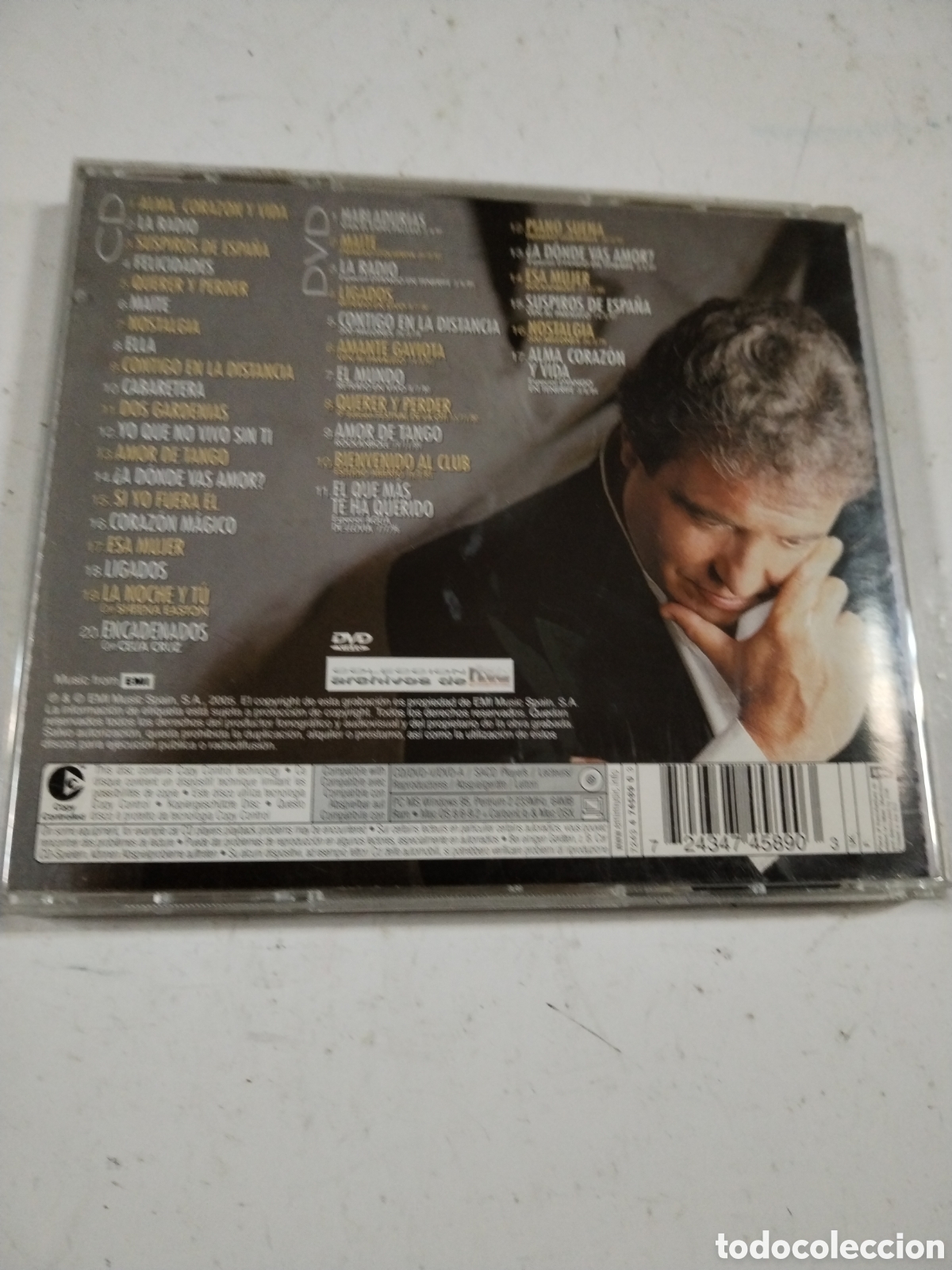 CDs de m&uacute;sica: DYANGO. ALMA CORAZON Y VIDA. CD + DVD - Foto 2
