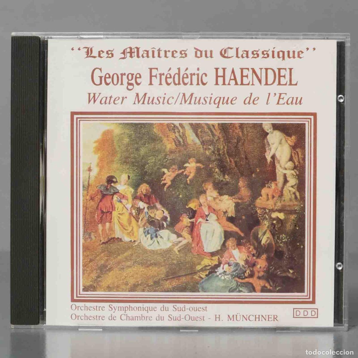CDs de m&uacute;sica: CD. HAENDEL. WATER MUSIC. MUNCHNER - Foto 1