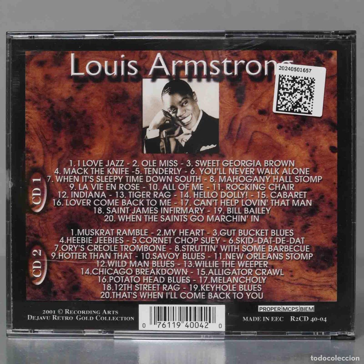 CDs de m&uacute;sica: CD. Louis Armstrong &ndash; Louis Armstrong - Foto 2