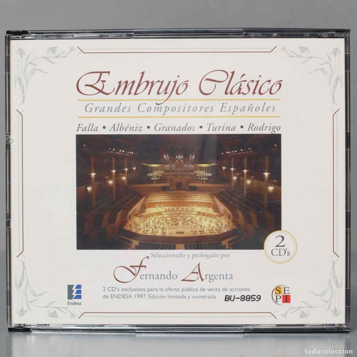 CDs de m&uacute;sica: CD. EMBRUJO CLASICO - Foto 1