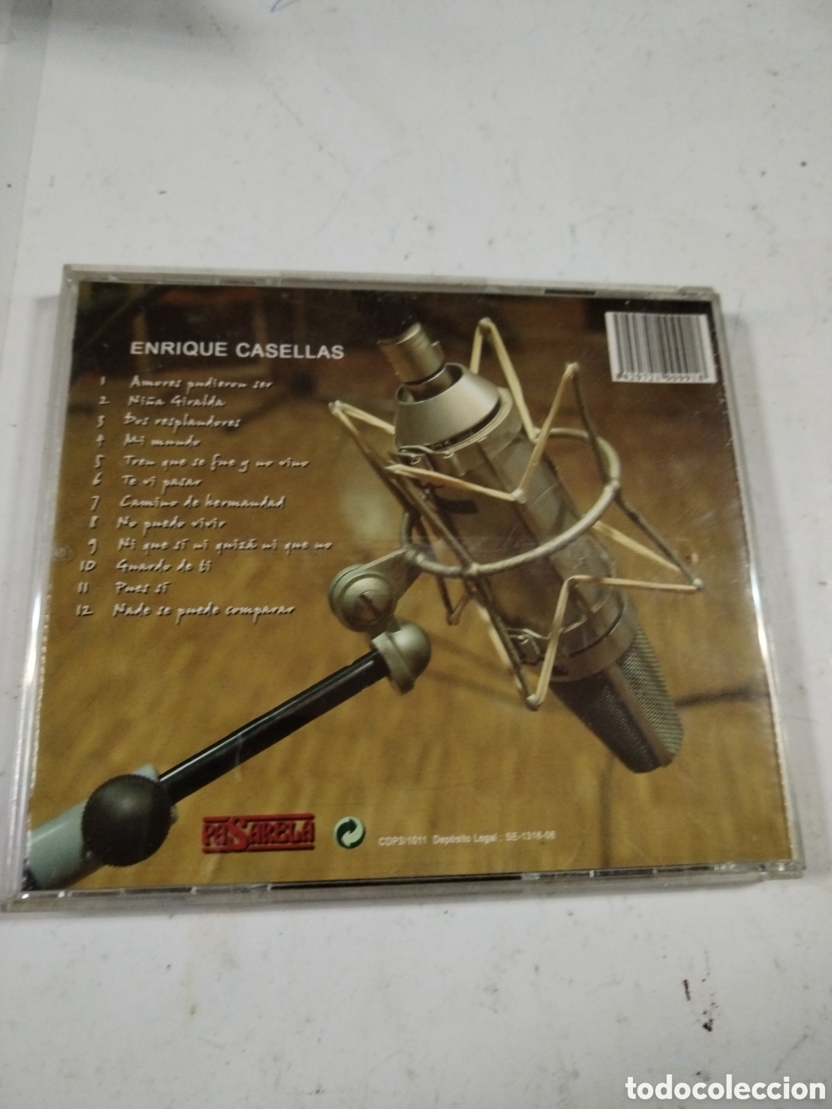 CDs de m&uacute;sica: ENRIQUE CASELLAS. MI MUNDO. CD - Foto 2