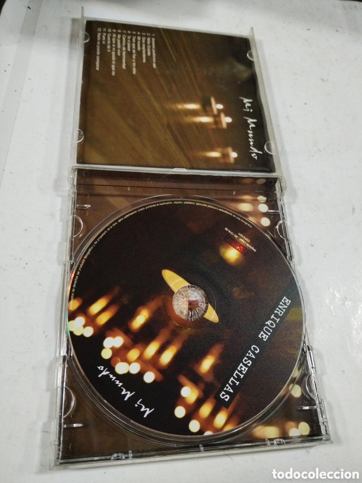 CDs de m&uacute;sica: ENRIQUE CASELLAS. MI MUNDO. CD - Foto 3