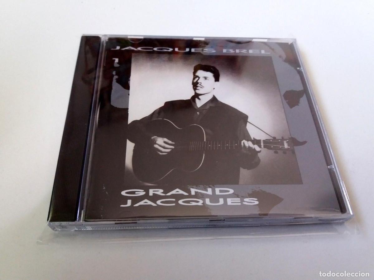 CDs de m&uacute;sica: JACQUES BREL &rdquo;GRAND JACQUES&rdquo; CD 23 TRACKS - Foto 1